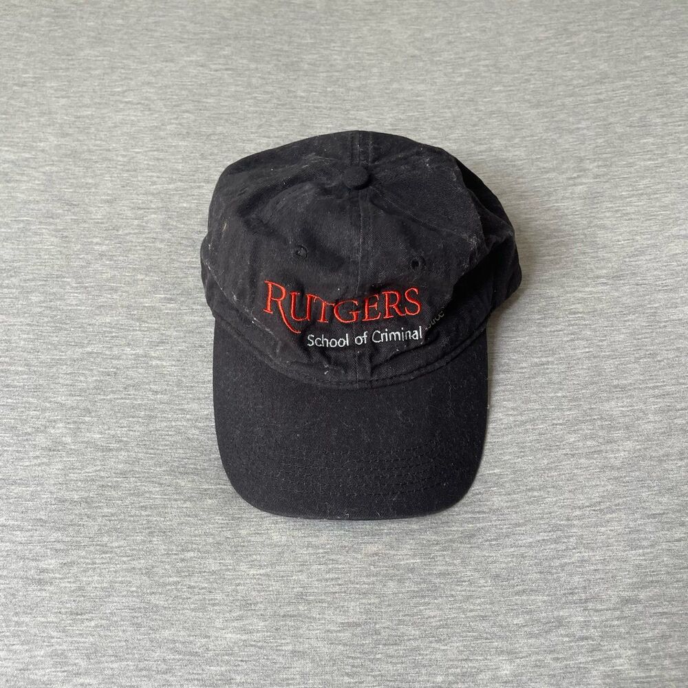 Rutgers University School of Criminal Justice Port & Company 100% Cotton Cap Hat